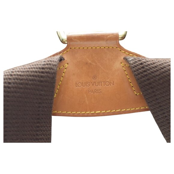 Louis Vuitton Monogram Montsouris Backpack in brown monogram canvas and natural - Picture 14 of 16